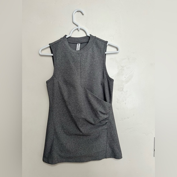 Athleta Tops - Athleta Grey Bayview tank mock neck size small